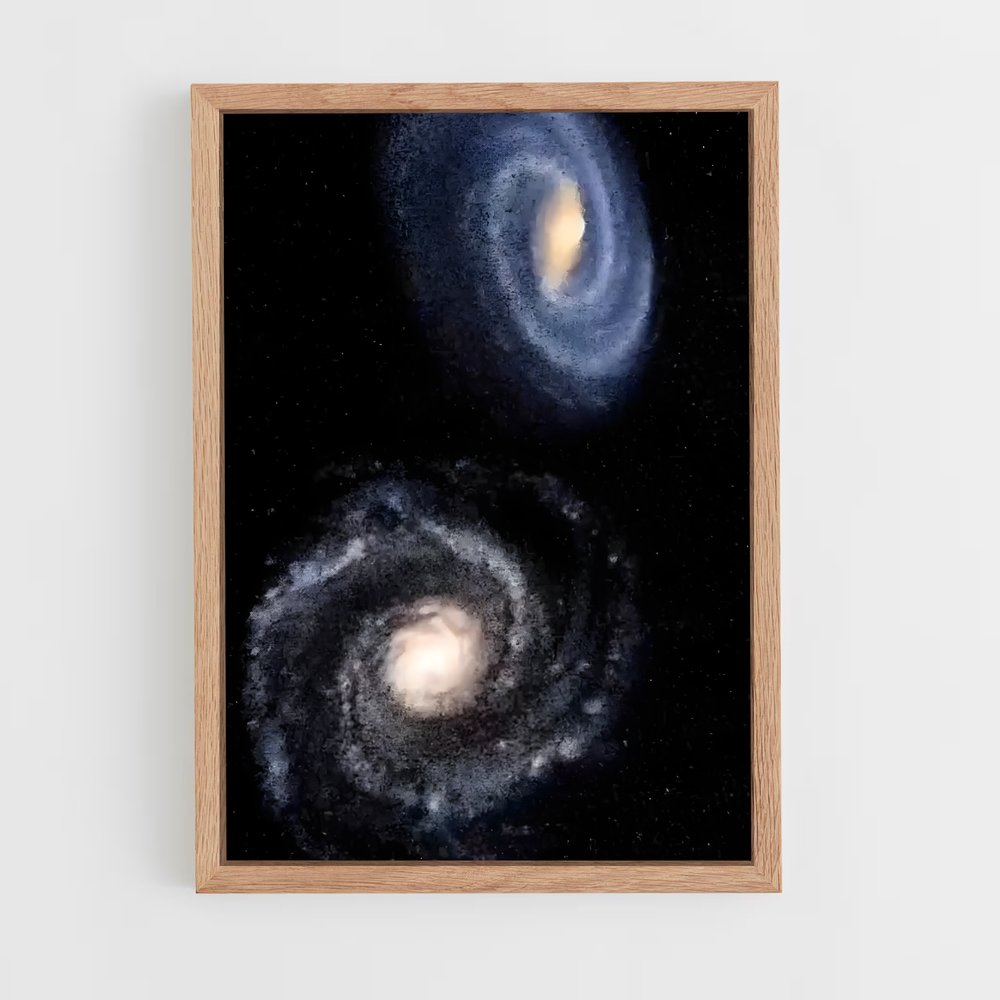 Poster La Voie Lactée et Andromède (vue 4)